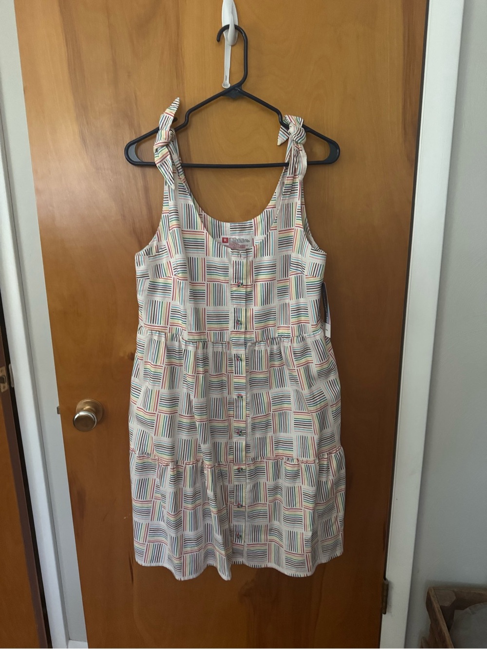 Women’s Sleeveless Tie-Shoulder Dress
